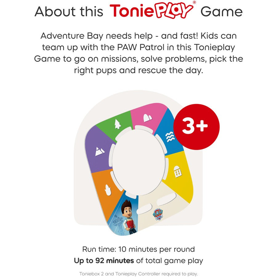 TONIES PAW PATROL TONIEBOX 2 FULL PLAY SET MOON GREY
