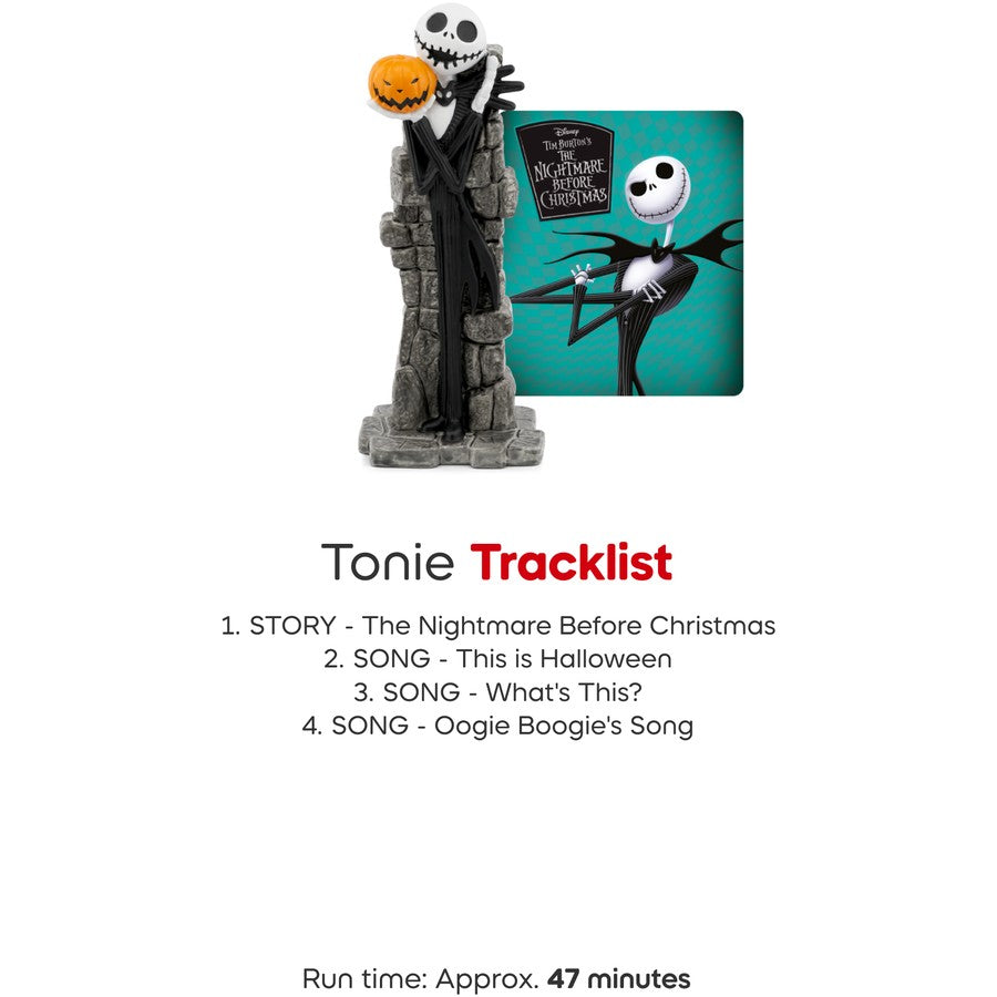 TONIES DISNEY TIM BURTON'S THE NIGHTMARE BEFORE CHRISTMAS TONIE AUDIO CHARACTER