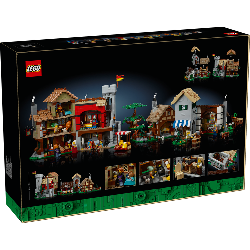 LEGO ICONS MEDIEVAL TOWN SQUARE 10332
