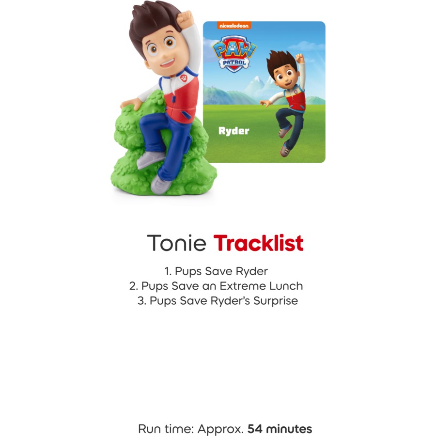 TONIES PAW PATROL RYDER TONIE AUDIO CHARACTER