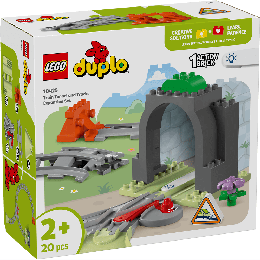 LEGO DUPLO TRAINS TRAIN TUNNEL AND TRACKS EXPANSION SET 10425