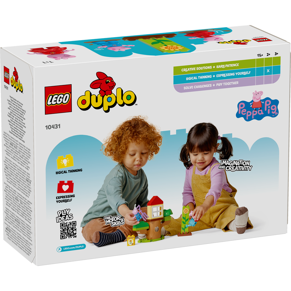 LEGO DUPLO PEPPA PIG GARDEN AND TREE HOUSE 10431