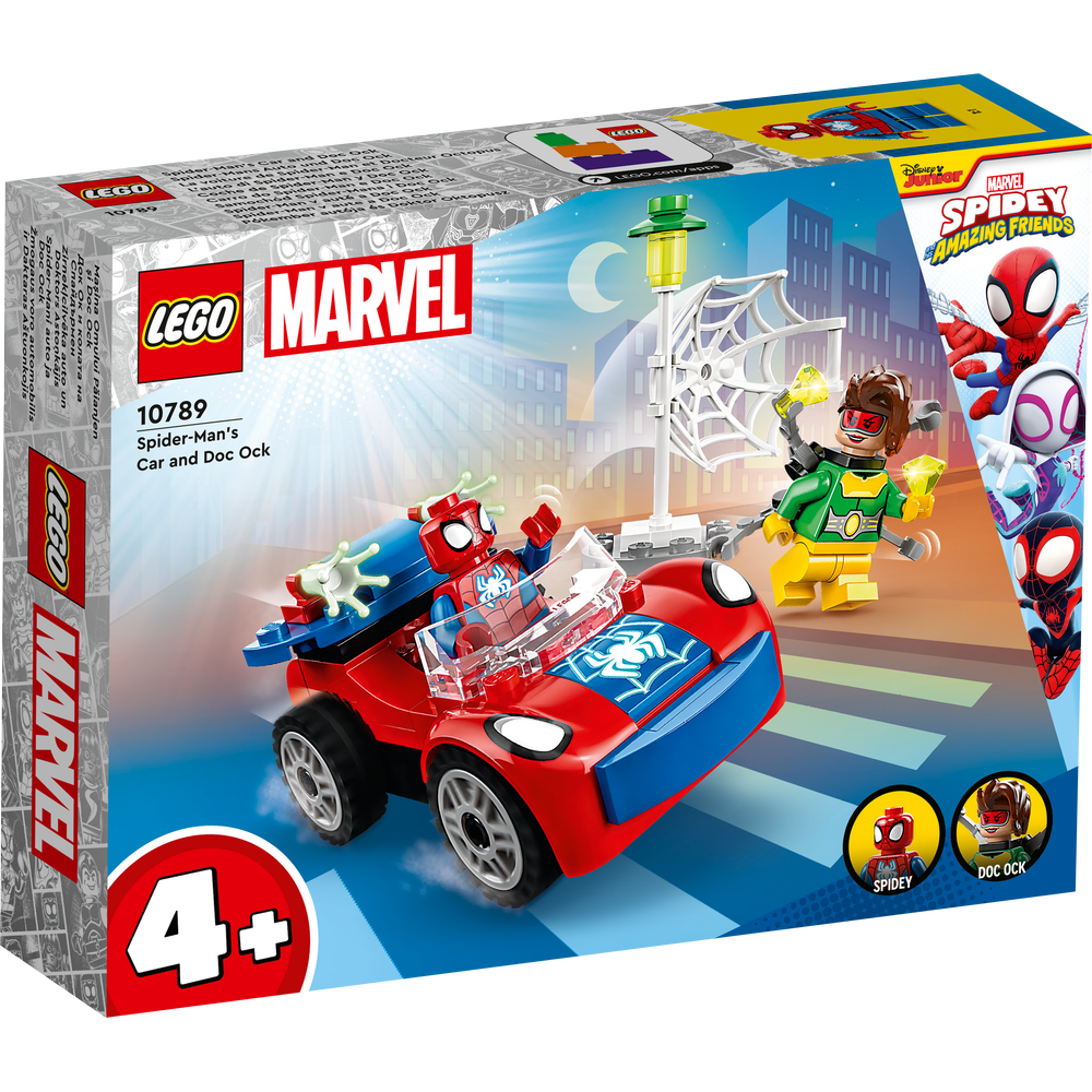 LEGO SPIDEY SPIDER MANS CAR AND DOC OCK 10789