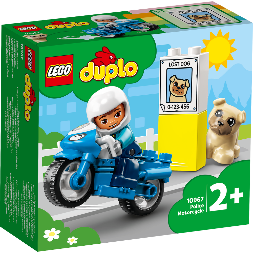 LEGO DUPLO RESCUE POLICE MOTORCYCLE 10967