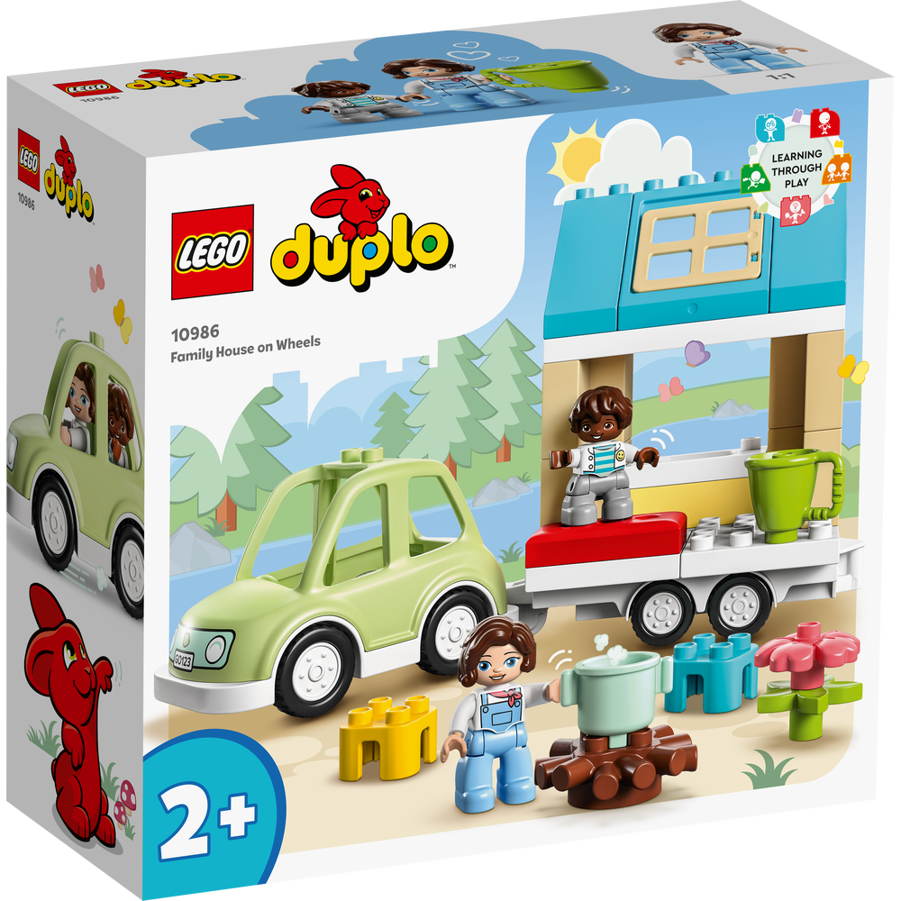 DUPLO TOWN FAMILY HOUSE ON WHEELS 10986