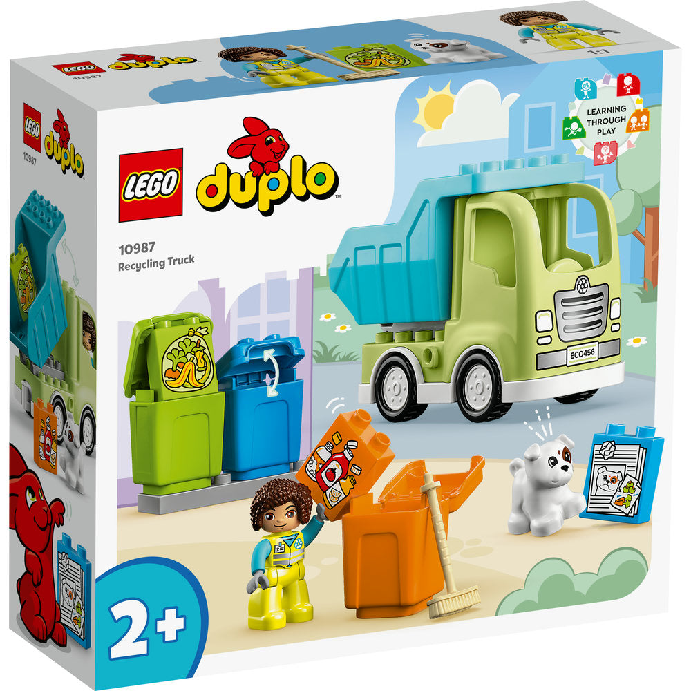 DUPLO TOWN RECYCLING TRUCK 10987