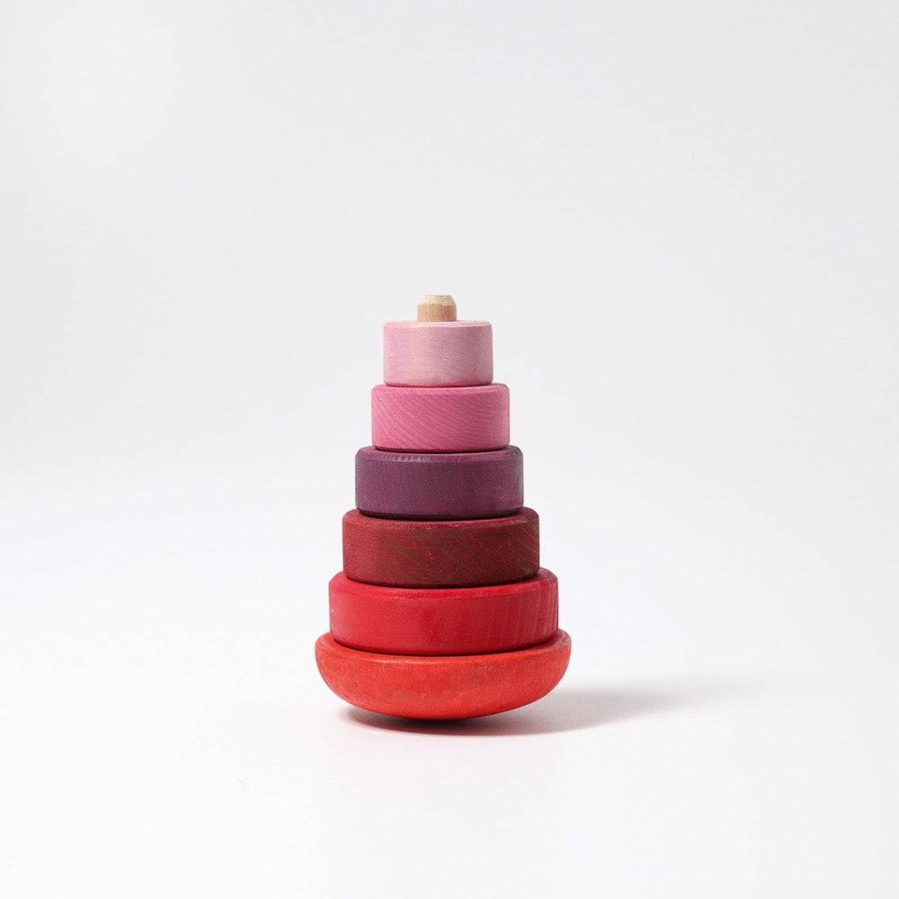 GRIMMS CONICAL TOWER WOBBLY PINK