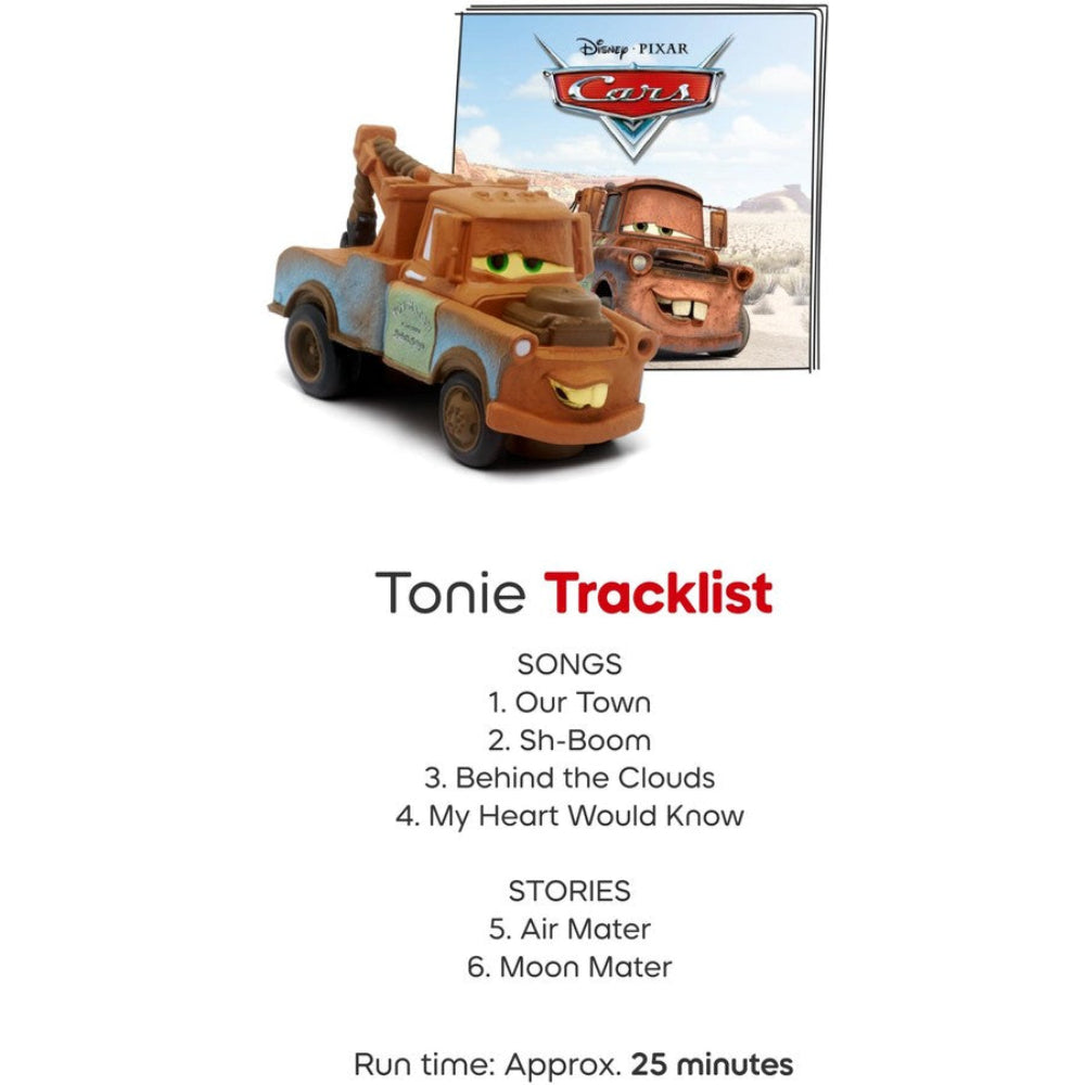 TONIES DISNEY CARS MATER TONIE AUDIO CHARACTER