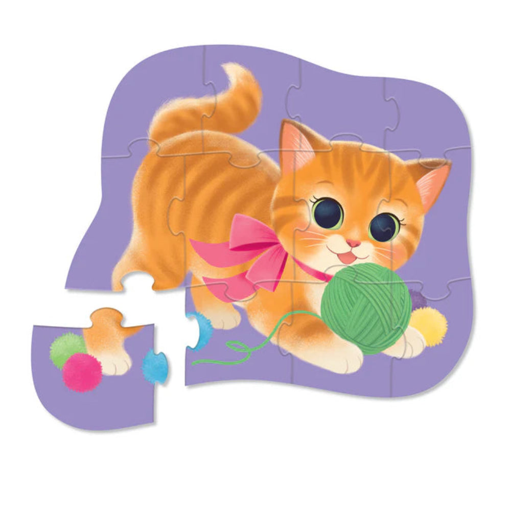 CROCODILE CREEK CUTE KITTEN 12PC PUZZLE