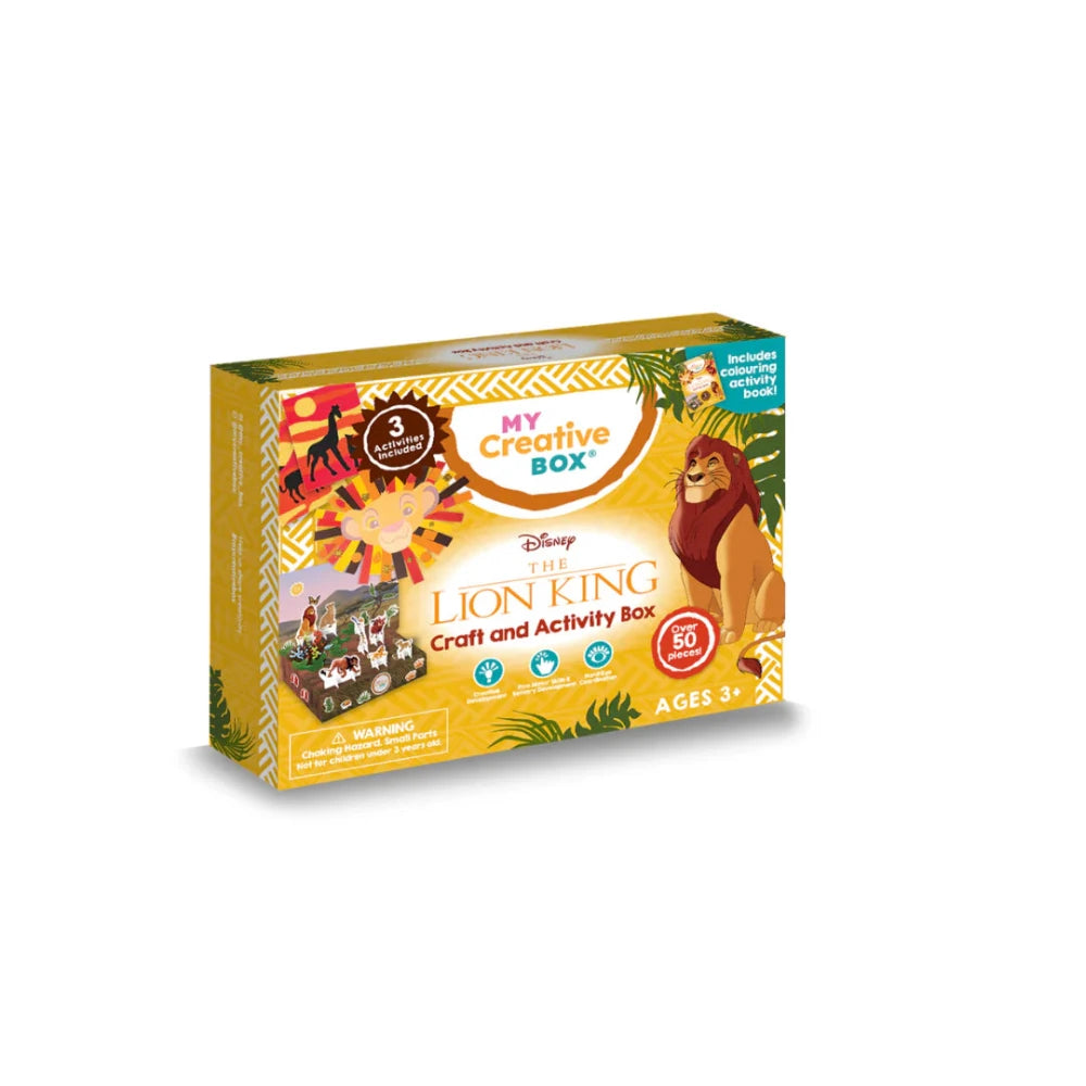 MY CREATIVE BOX THE LION KING CRAFT AND ACTIVITY BOX