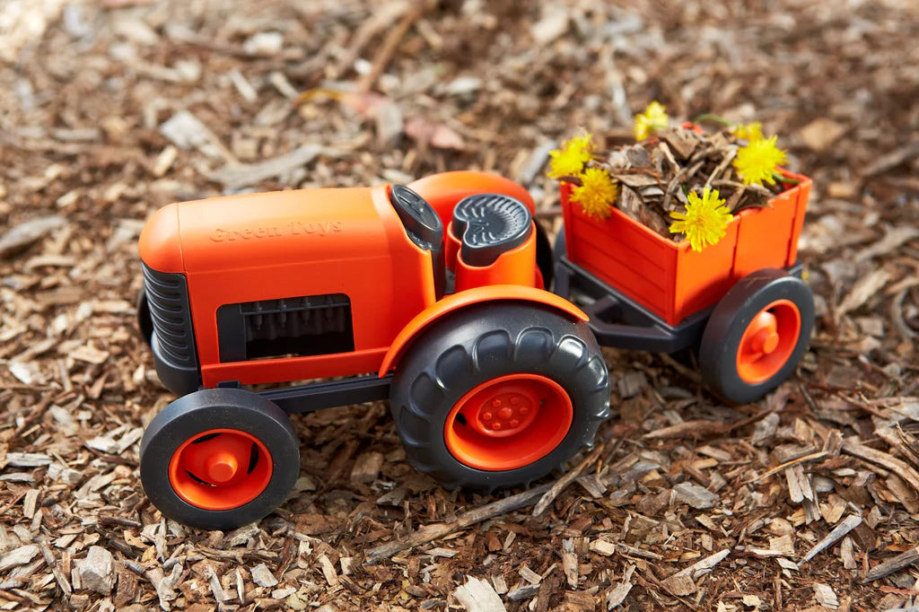 GREEN TOYS TRACTOR