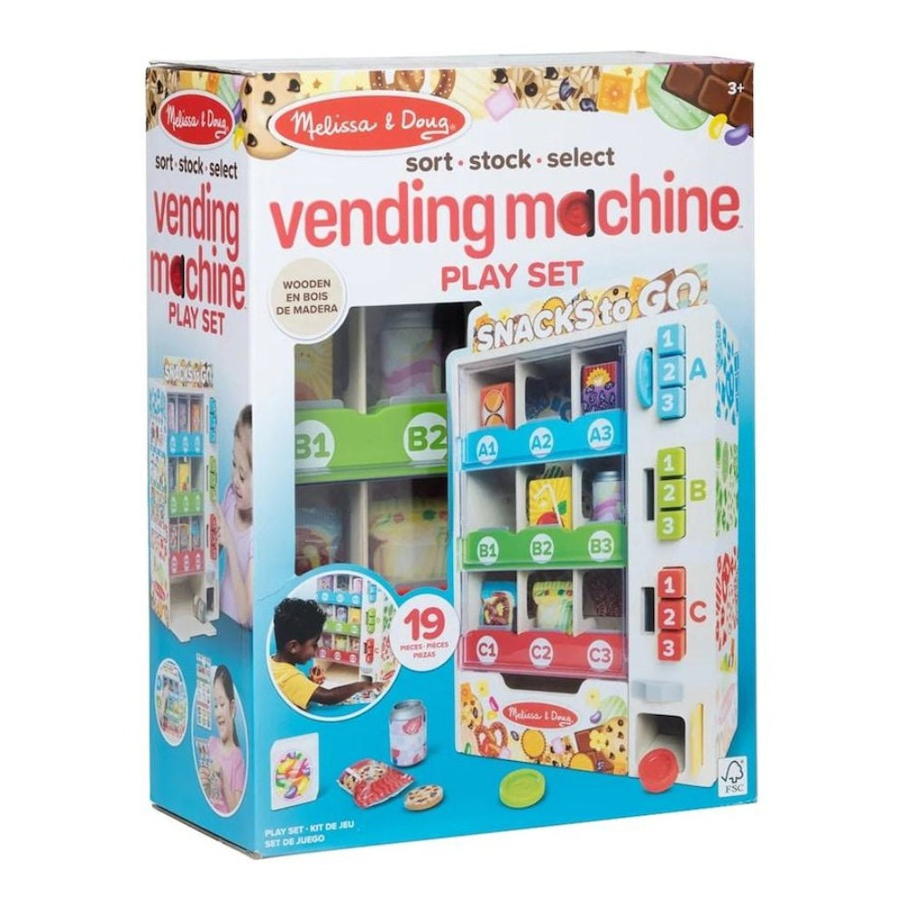 MELISSA AND DOUG WOODEN VENDING MACHINE