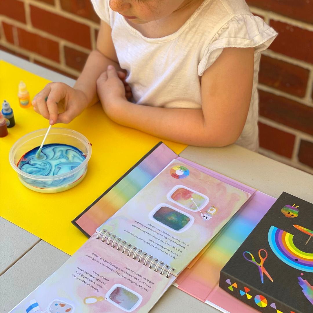 TIGER TRIBE RAINBOW LAB PLAYING WITH COLOUR