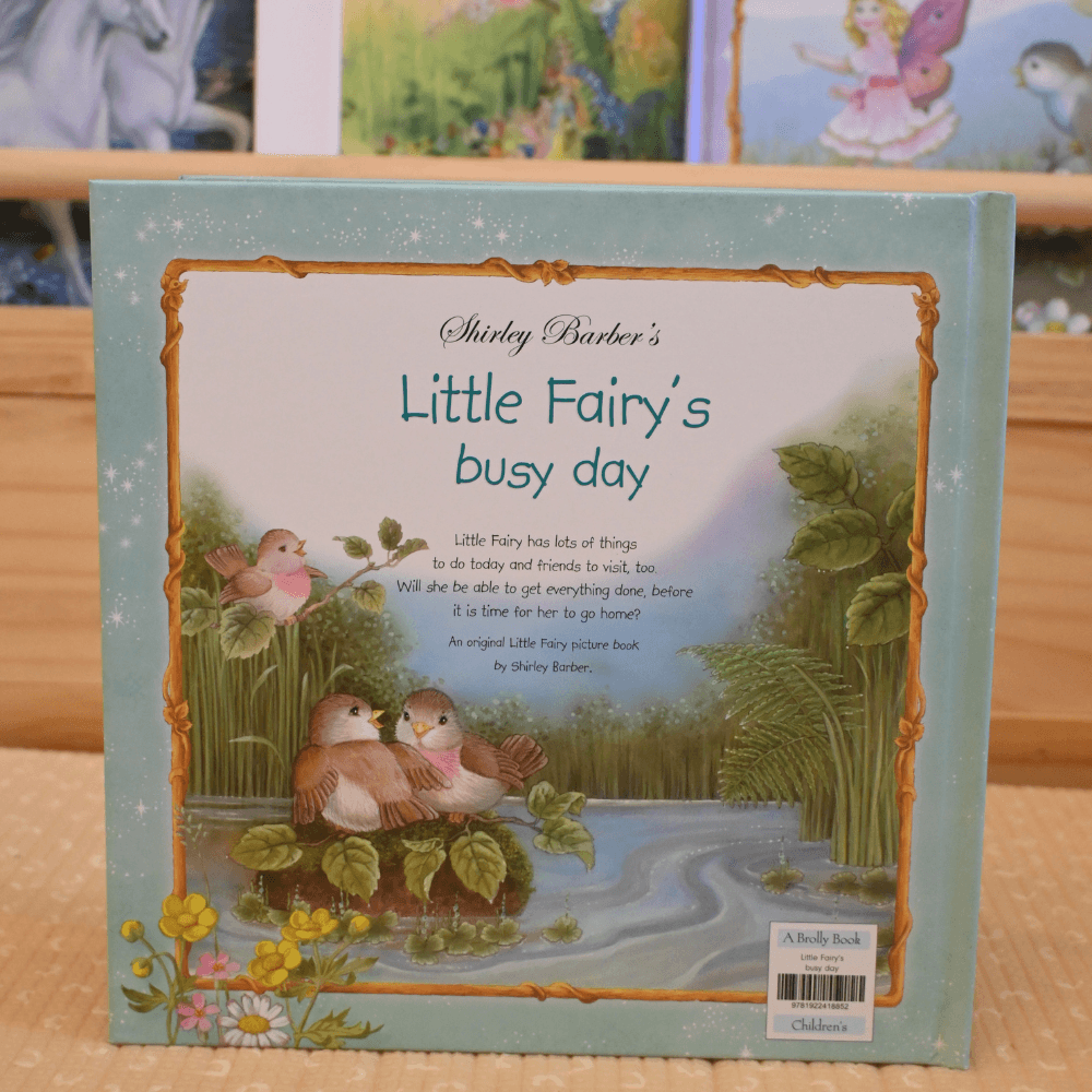 SHIRLEY BARBER LITTLE FAIRY'S BUSY DAY HARD BACK
