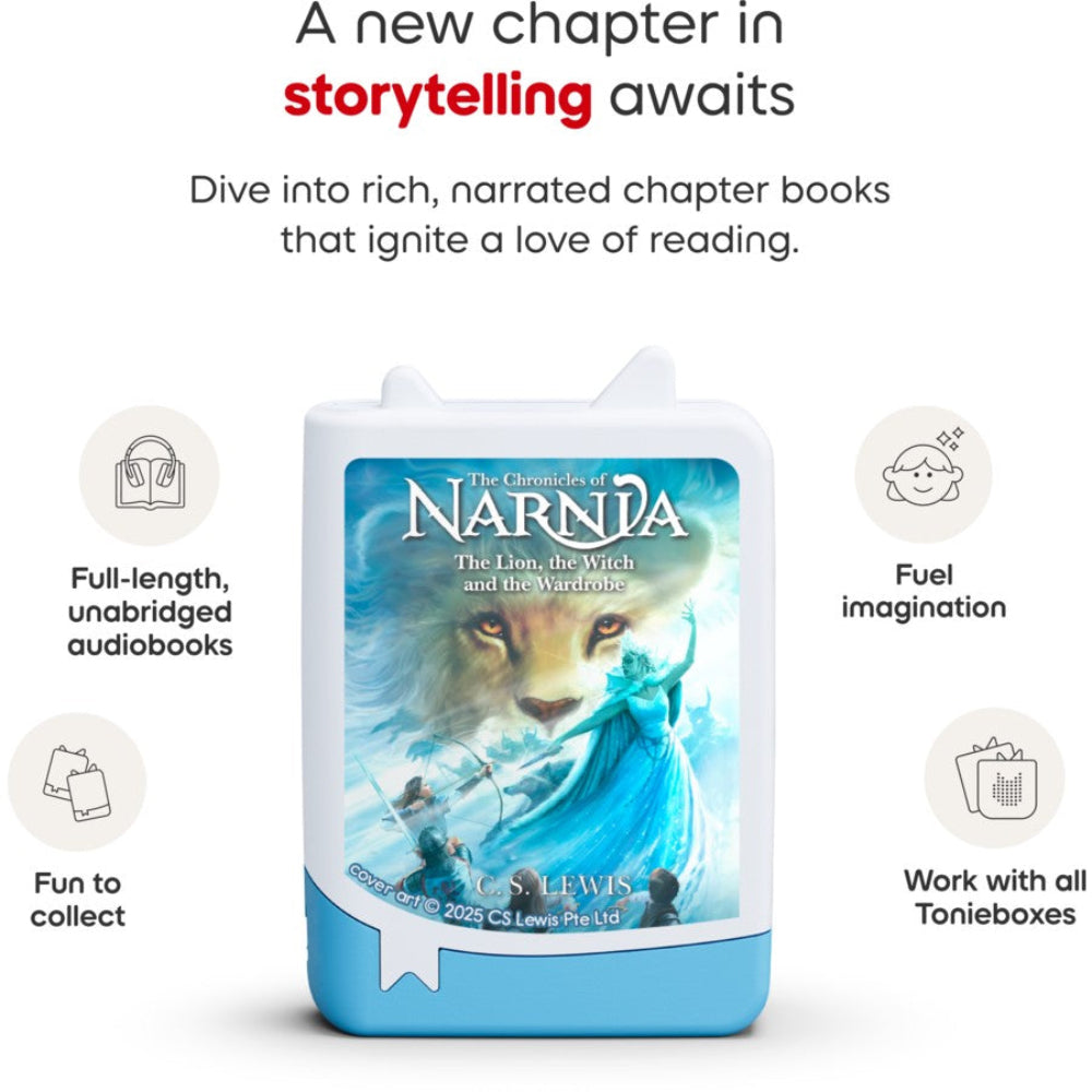 TONIES C.S. LEWIS THE CHRONICLES OF NARNIA THE LION, THE WITCH AND THE WARDROBE BOOK TONIE