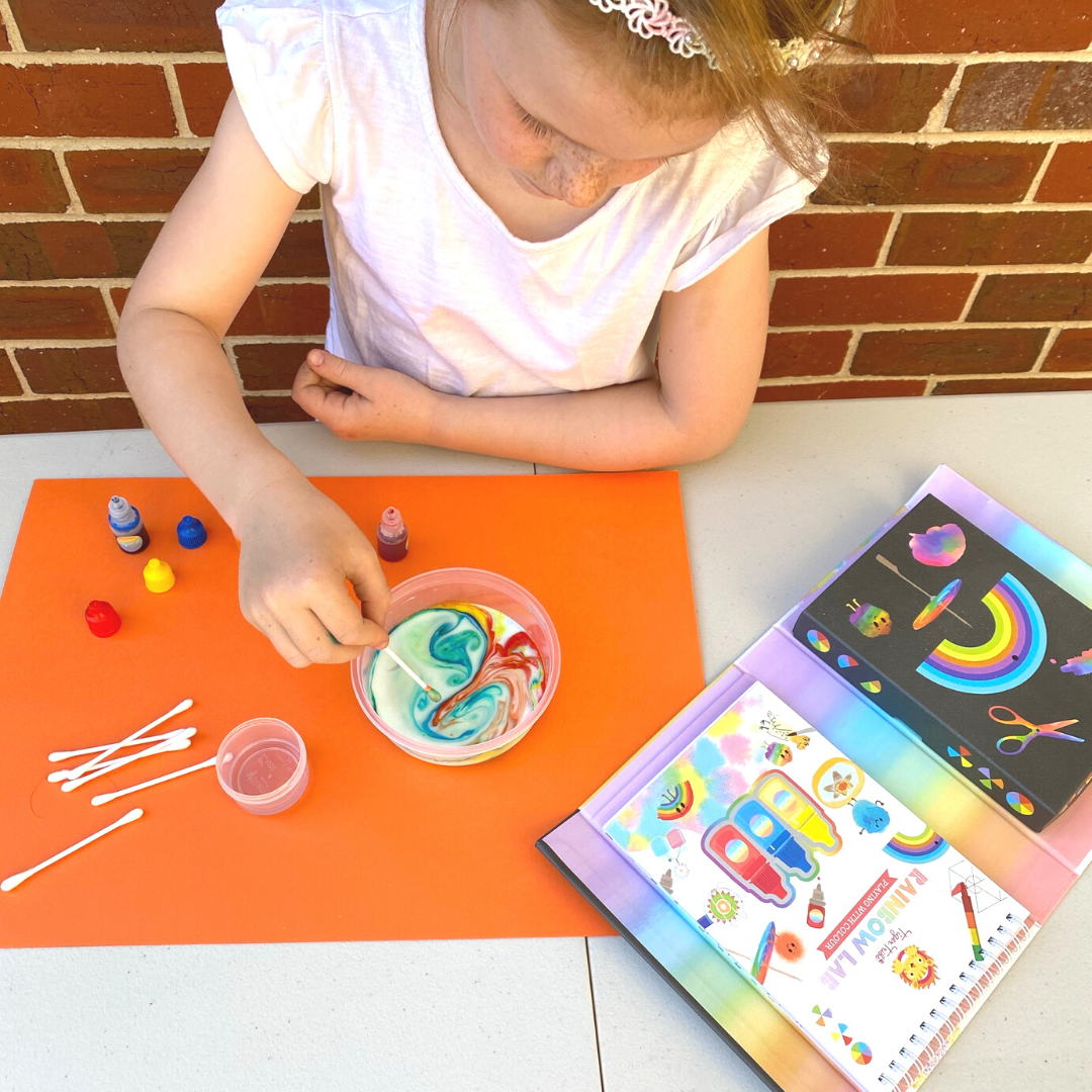 TIGER TRIBE RAINBOW LAB PLAYING WITH COLOUR