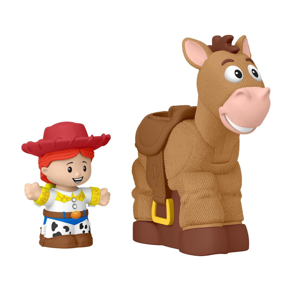 FISHER PRICE LITTLE PEOPLE BOBBIN BULLSEYE AND JESSIE