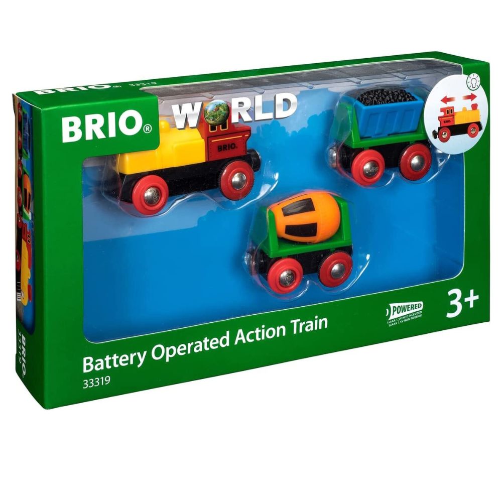 BRIO BATTERY OPERATED ACTION TRAIN