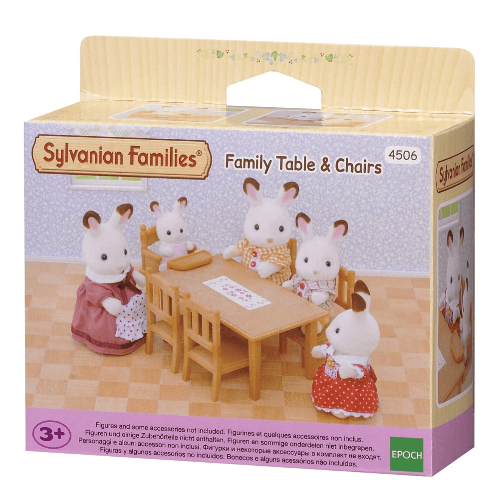 SYLVANIAN FAMILIES TABLE AND CHAIRS SET