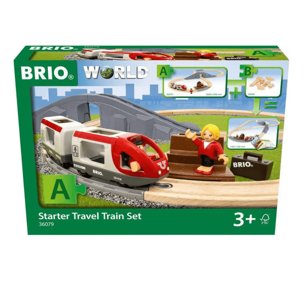 BRIO STARTER TRAVEL TRAIN SET