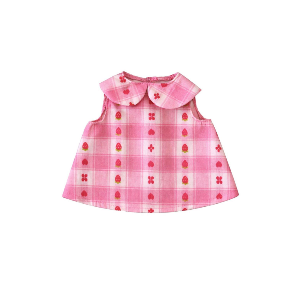 OLLIELLA DINKUM DOLLS ROSETTE COTTON DRESS