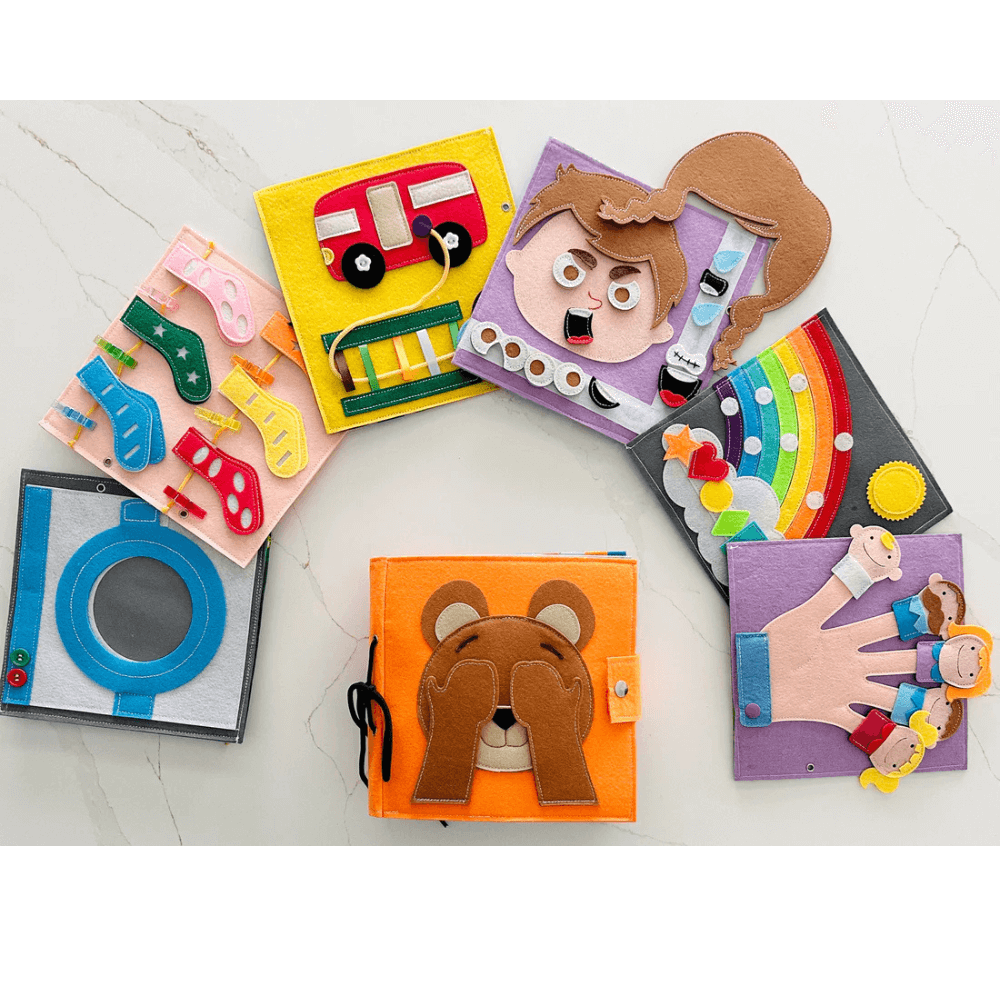 WONDERTIVITY BUSY BEAR MY FIRST BUSY BOOK