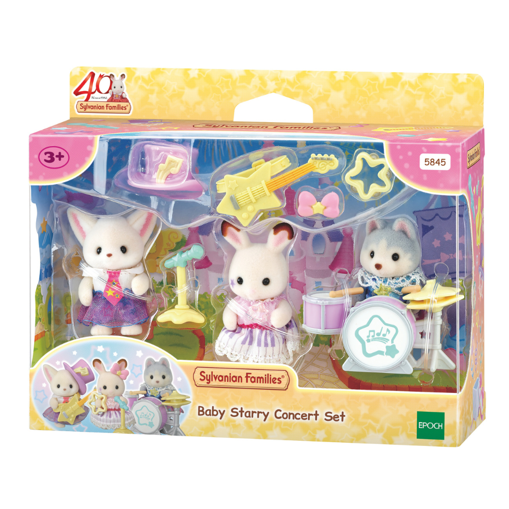SYLVANIAN FAMILIES BABY STARRY CONCERT SET