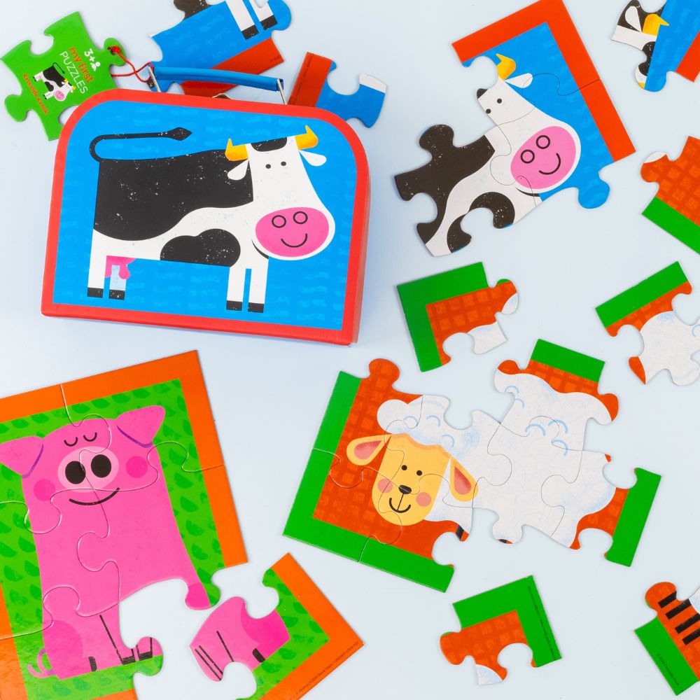 CROCODILE CREEK MY FIRST PUZZLE CASE BARNYARD
