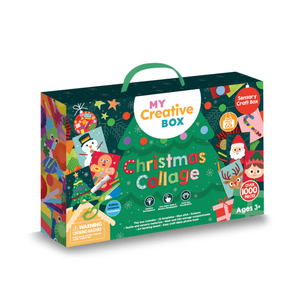 MY CREATIVE BOX CHRISTMAS COLLAGE SENSORY CRAFT BOX