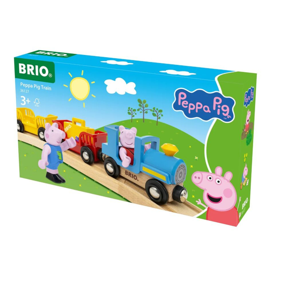 BRIO PEPPA PIG 5PC TRAIN