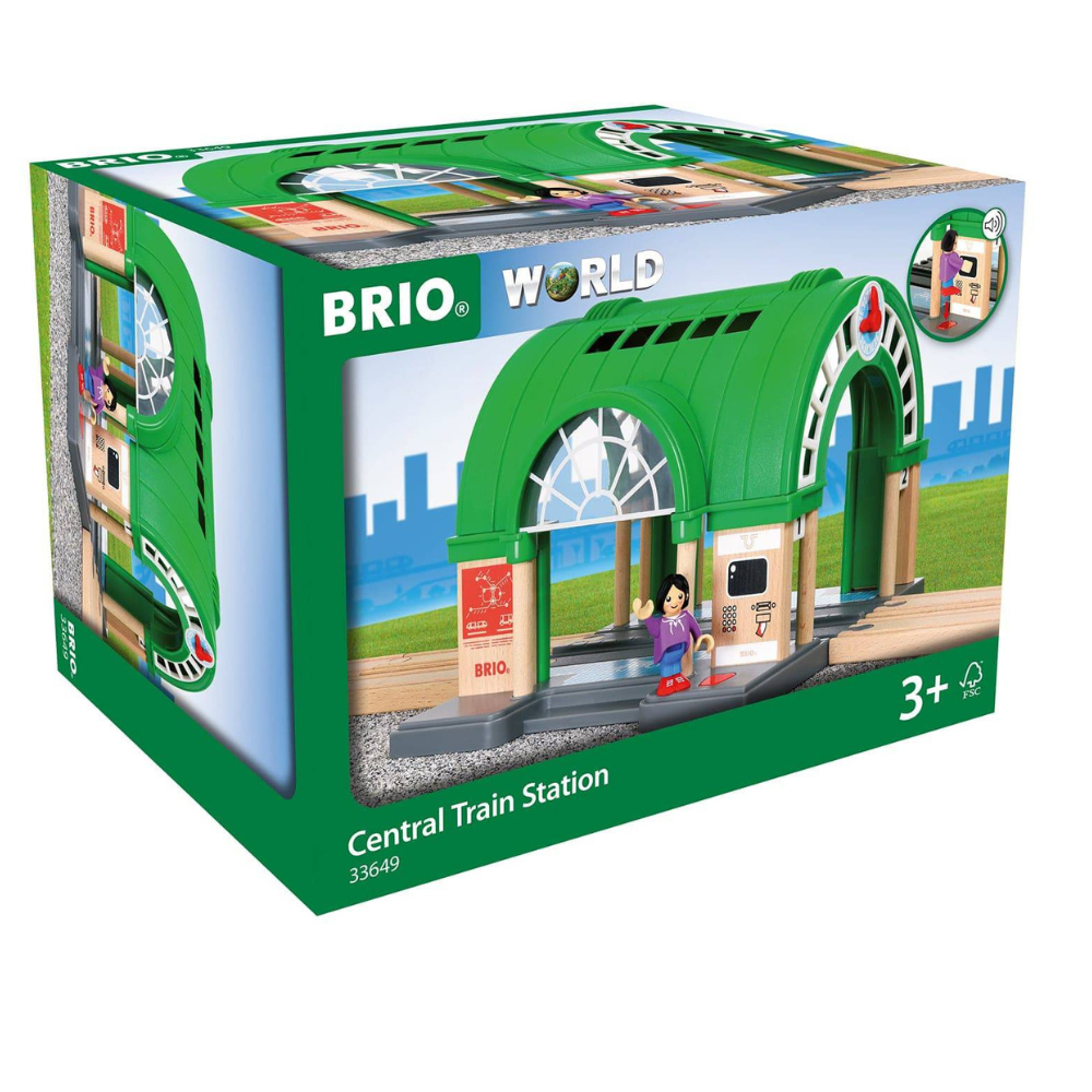 BRIO DESTINATION CENTRAL TRAIN STATION