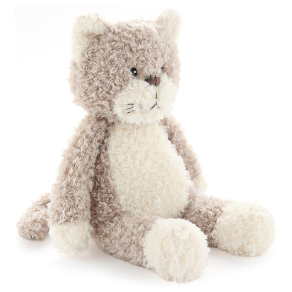 NANA HUCHY CHECKERS THE CAT PLUSH GREY