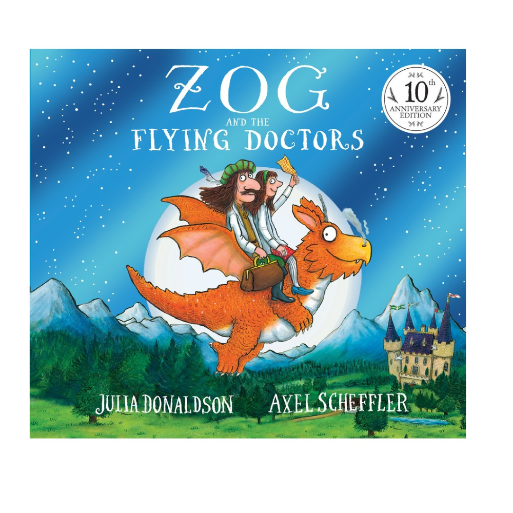 JULIA DONALDSON ZOG AND THE FLYING DOCTORS HARD BACK