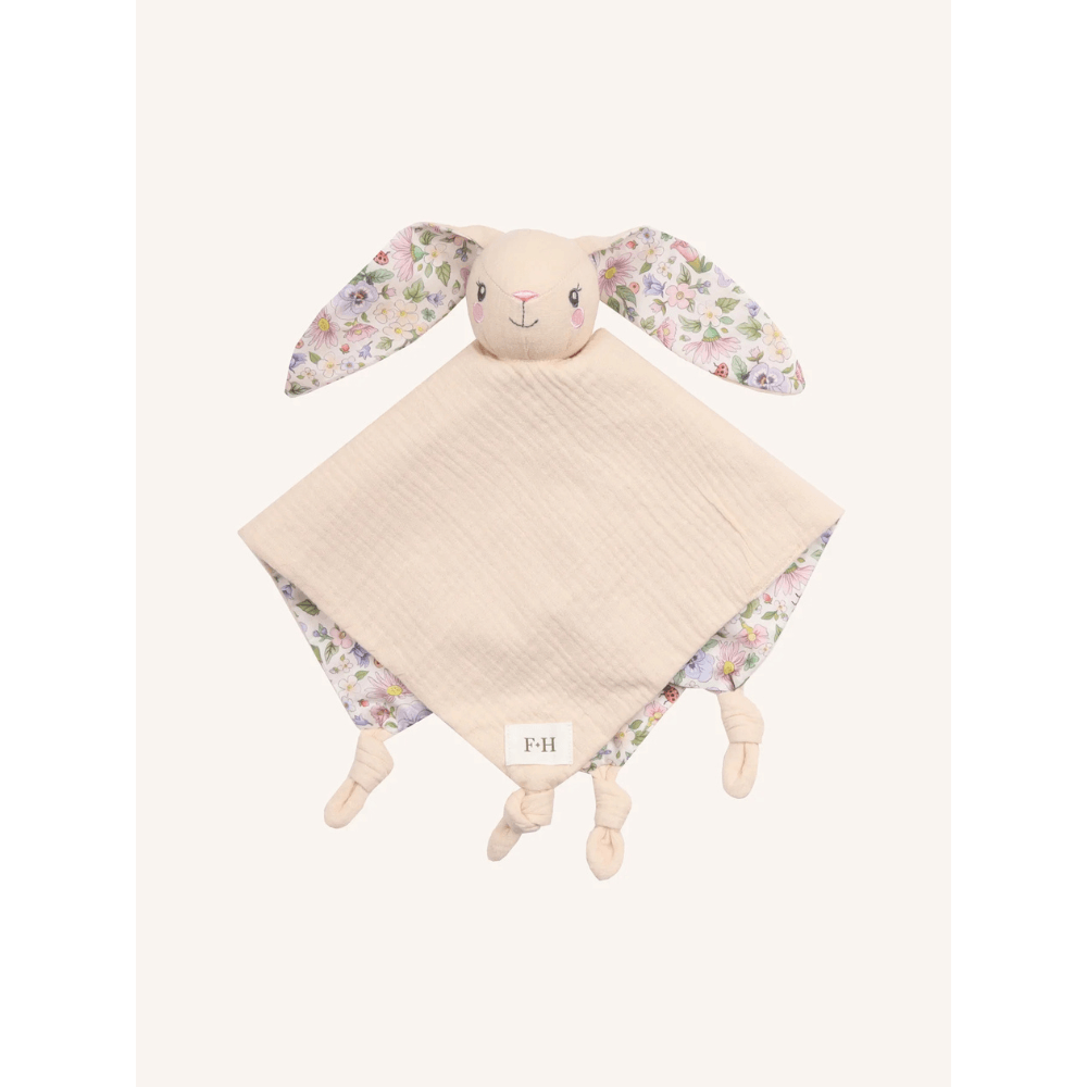 FLEUR HARRIS BLISSFUL BUNNY COMFORTER LATTE