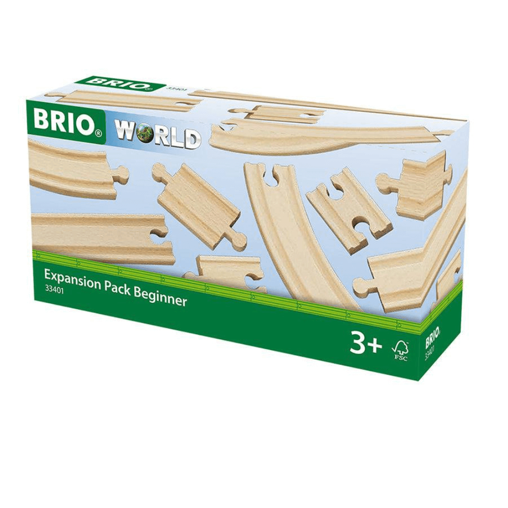 BRIO TRACKS - EXPANSION PACK BEGINNER, 11 PIECES