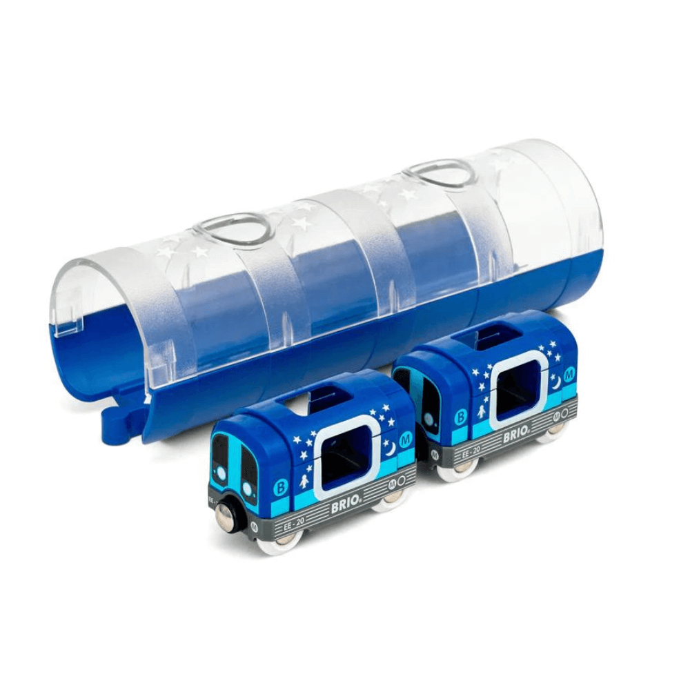 BRIO METRO TRAIN AND TUNNEL