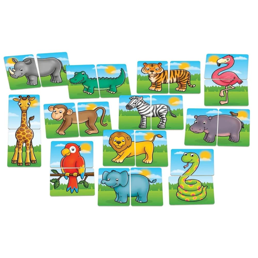 ORCHARD TOYS JUNGLE HEADS AND TAILS