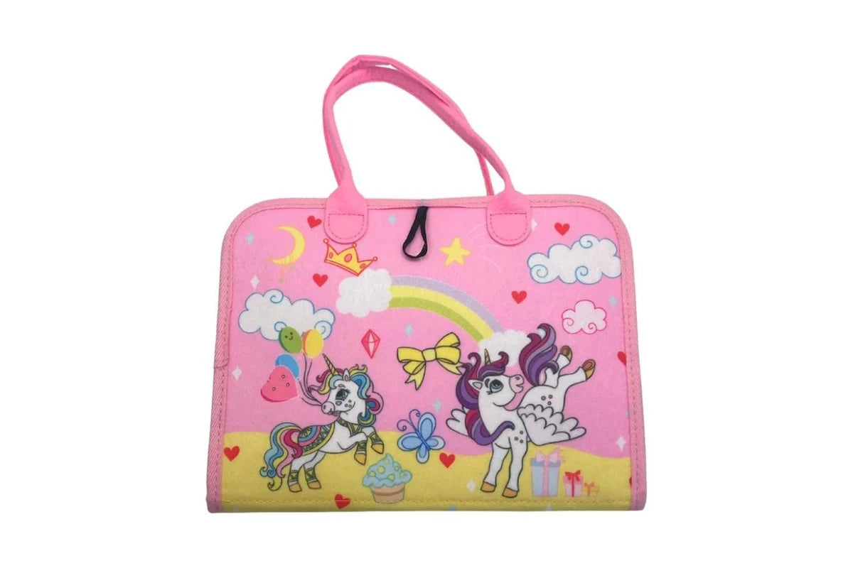 MAGIC SENSORY BUSY BOARD PINK