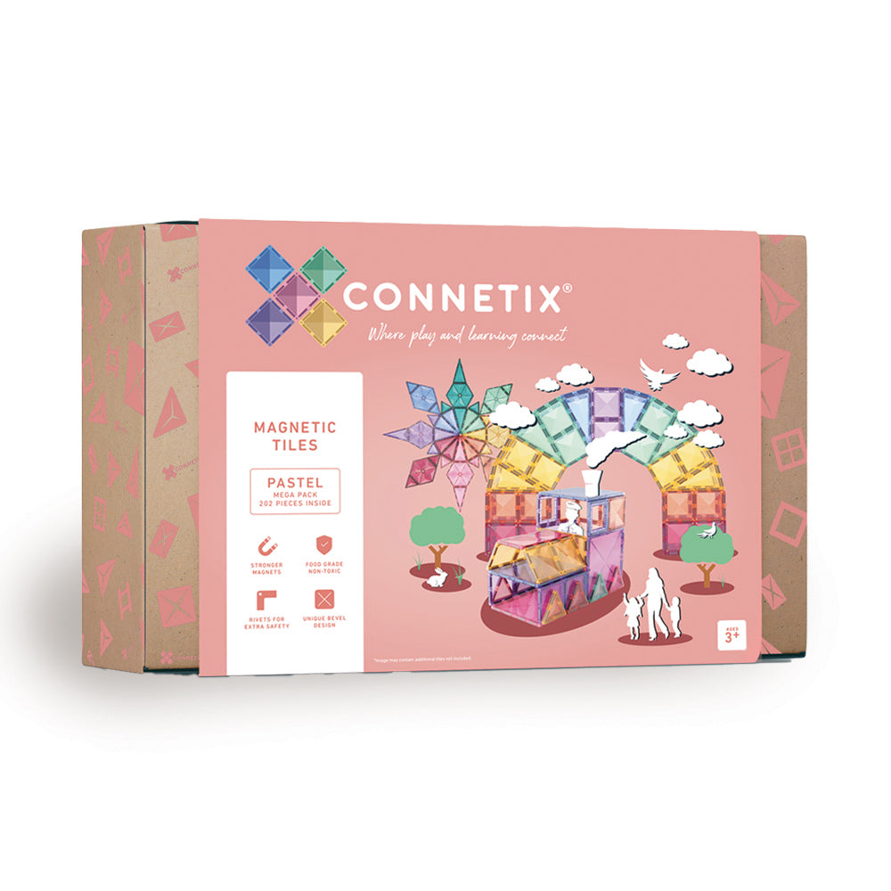 CONNETIX 202 PIECE PASTEL MEGA PACK