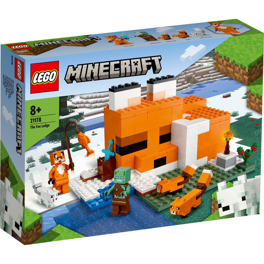 LEGO MINECRAFT VANILLA THE FOX LODGE 21178