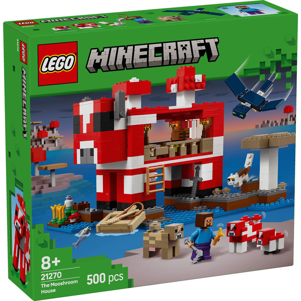 MINECRAFT THE MOOSHROOM HOUSE 21270