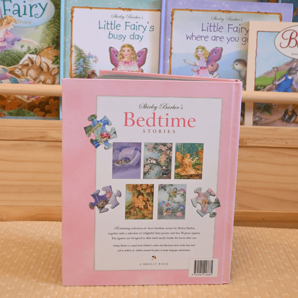 SHIRLEY BARBER BEDTIME STORIES PUZZLE BOARD BOOK