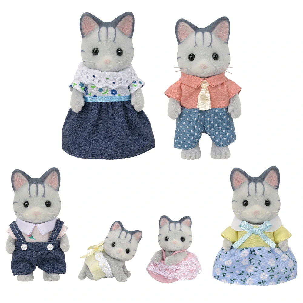 SYLVANIAN FAMILIES FISHER CAT FAMILY