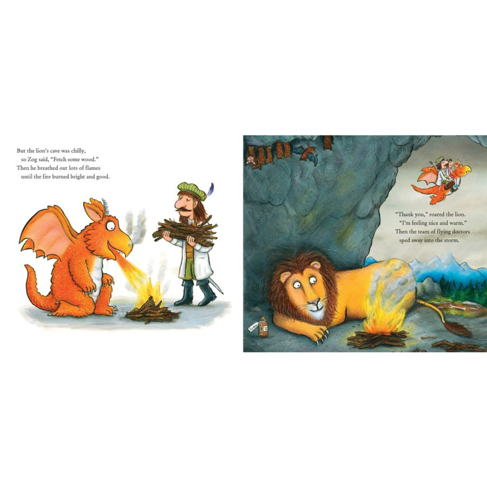 JULIA DONALDSON ZOG AND THE FLYING DOCTORS HARD BACK