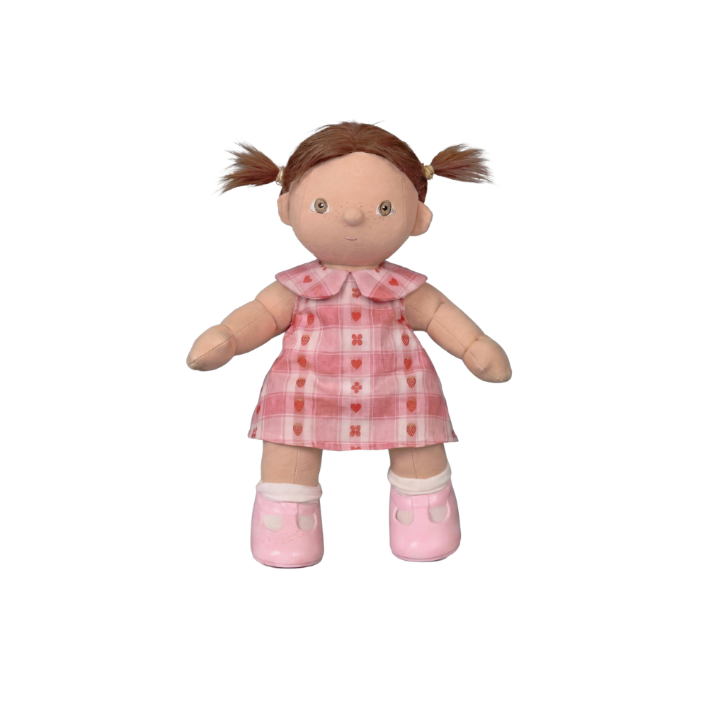 OLLIELLA DINKUM DOLLS ROSETTE COTTON DRESS