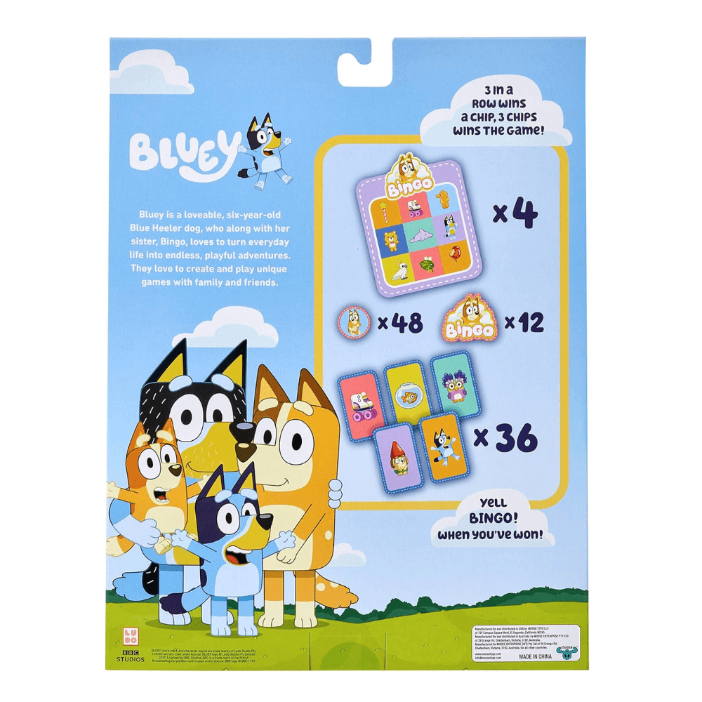 BLUEY BINGOS BINGO