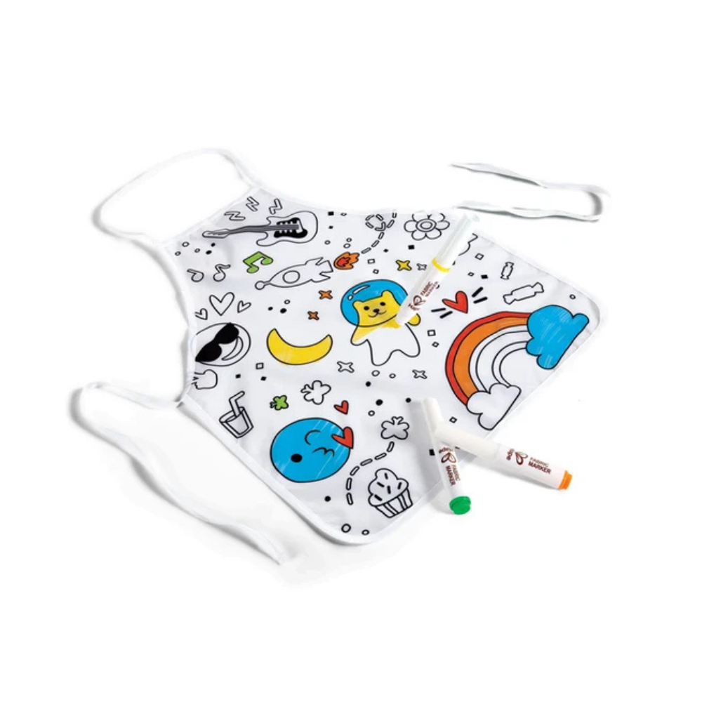 HAPE COLOUR ME ART APRON