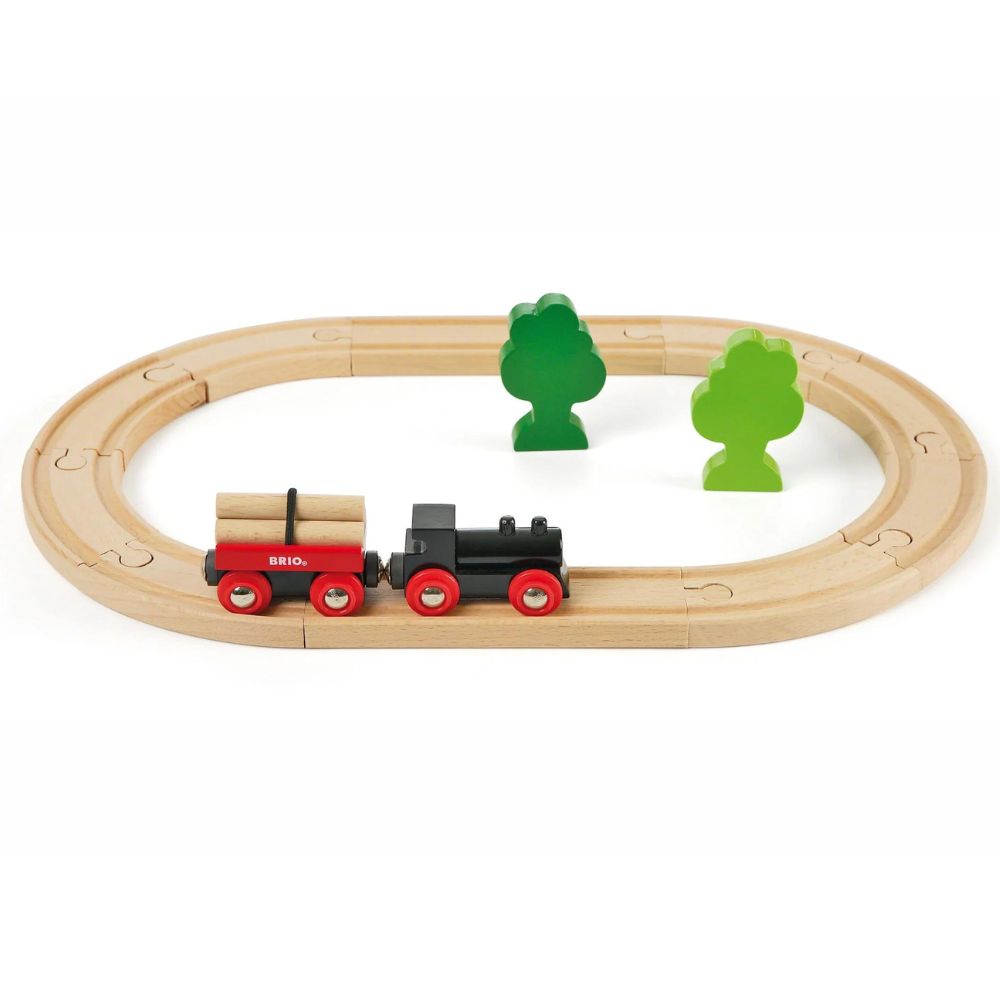 BRIO LITTLE FOREST TRAIN SET 18PC