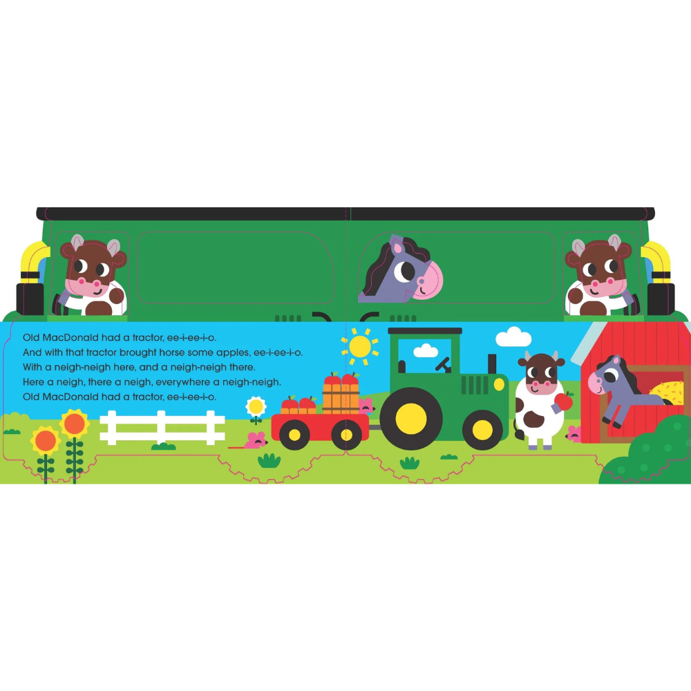 LAKE PRESS BOOKS SHAPED BOARD BOOK OLD MACDONALD HAD A FARM