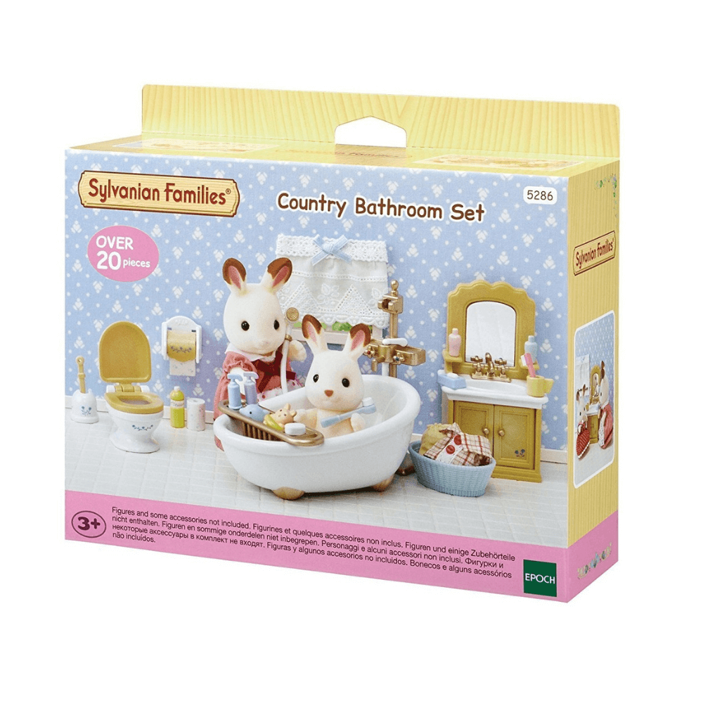 SYLVANIAN FAMILIES COUNTRY BATHROOM SET